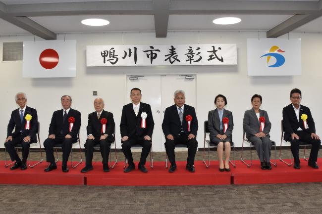 表彰式の全体記念写真