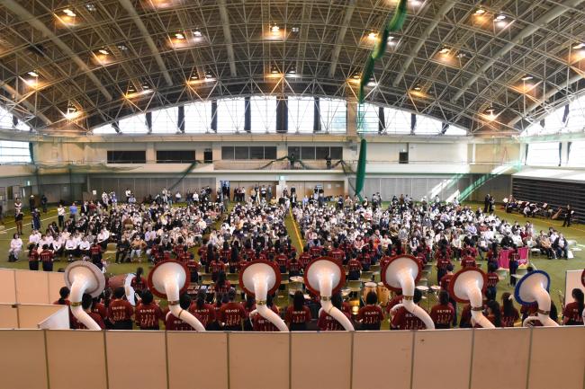 鴨川市民音楽祭に集まった917人の来客