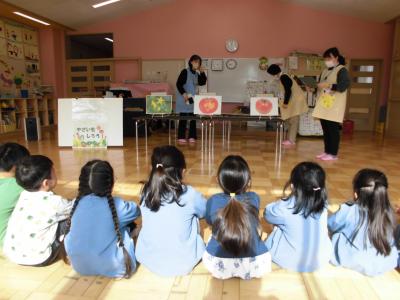 食育教室「いっぱい食べるぞー！！」