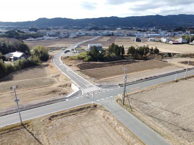 市道外沼改田線終点部