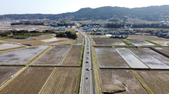 ドローンで撮影した写真