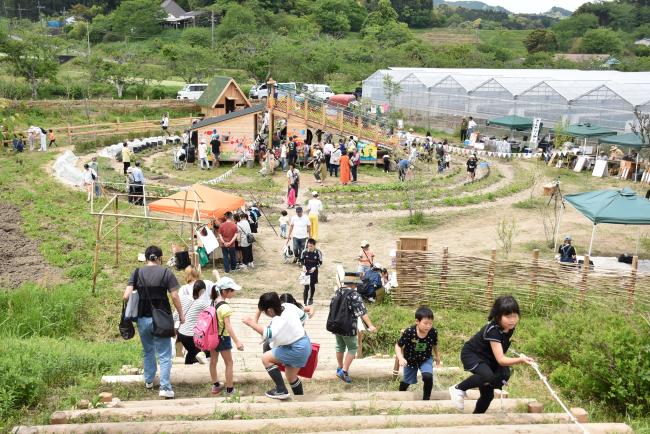 農園の全体写真