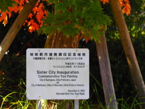 姉妹都市提携記念植樹画像2
