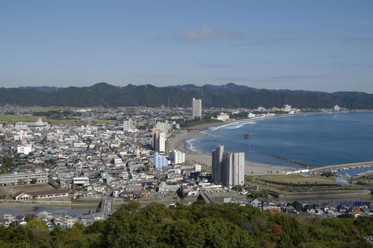 一戦場公園「魚見塚展望台」