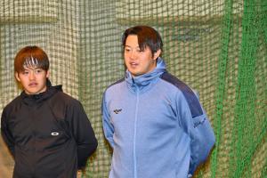 佐藤都志也選手から最初に一言