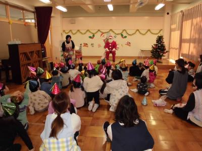 クリスマス会「こども園へようこそ」