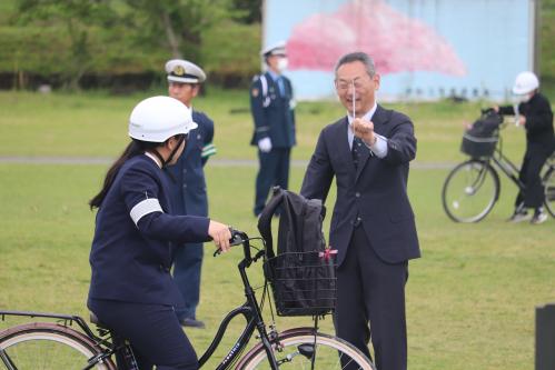 中学生の自転車