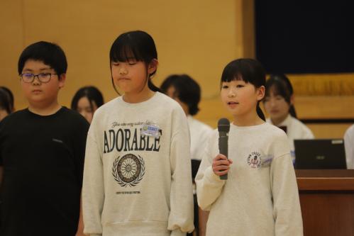 小学生挨拶
