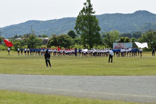 陣地に集合