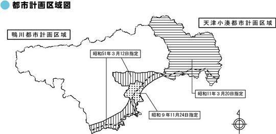 都市計画区域図の画像