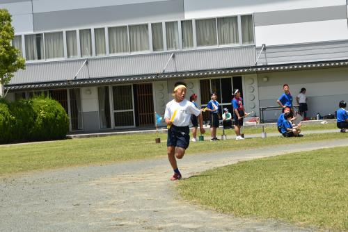 紅白リレー小学生