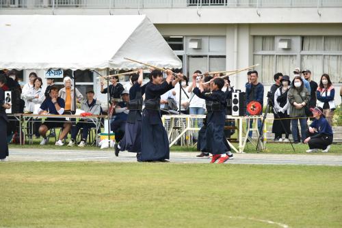 部活動行進　剣道部
