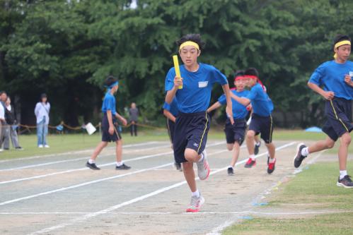 紅白リレー中学生