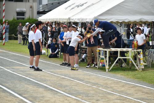 小学校応援賞授与
