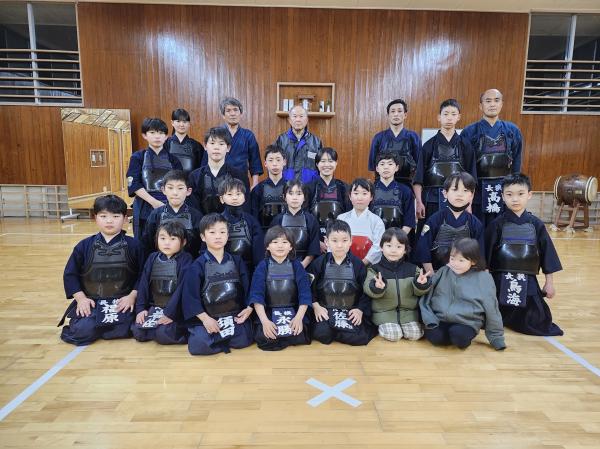 R7長狭剣友会・主基剣道集合写真