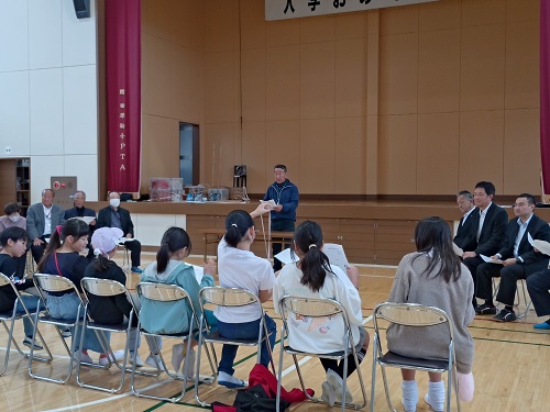 隊長あいさつ