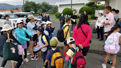 潮干狩りに出発