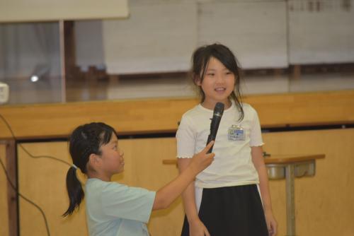 願い事発表4年生