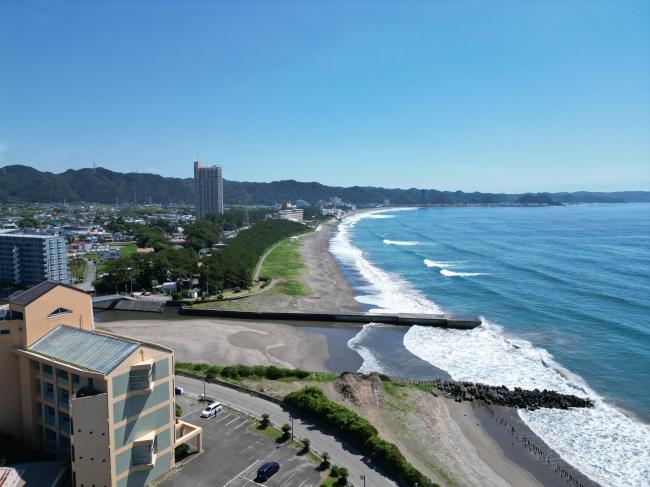 東条海岸の風景