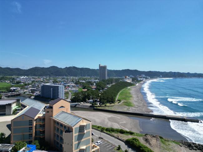 東条海岸の風景