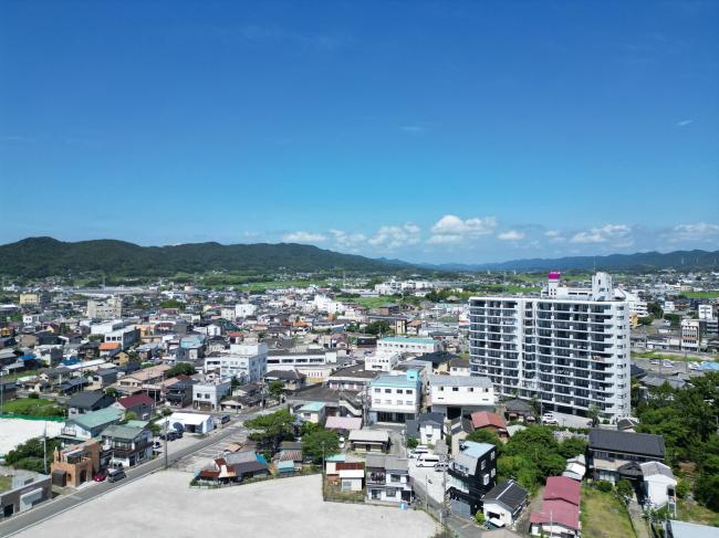 鴨川地区の街並み