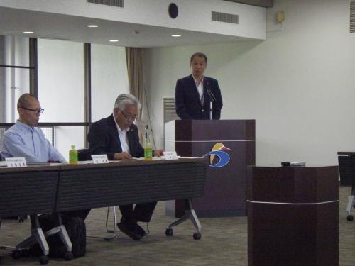 鴨川市防犯協会総会　市長挨拶