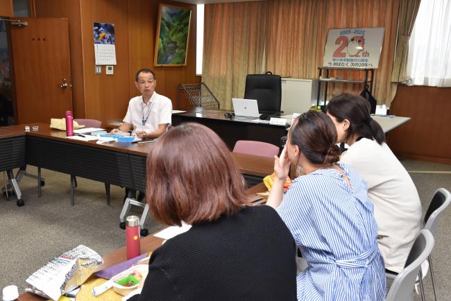 ランチミーティングの会場の様子