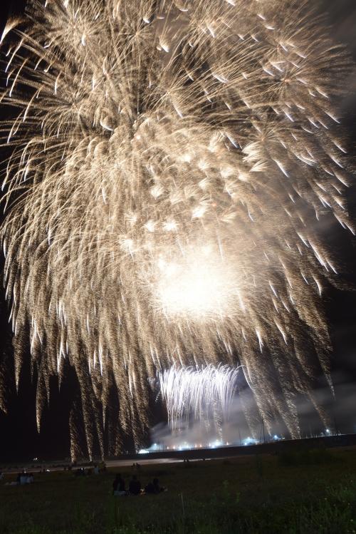 鴨川市民花火大会の打ち上げ花火の写真5