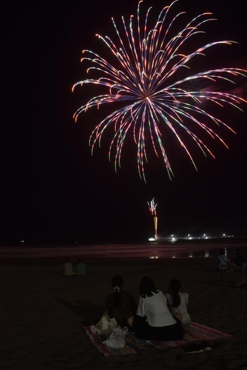 鴨川市民花火大会の打ち上げ花火の写真6