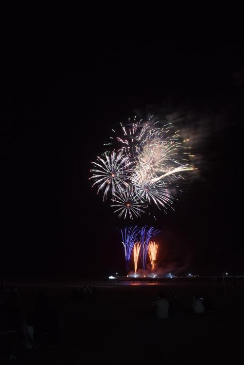 鴨川市民花火大会の打ち上げ花火の写真7
