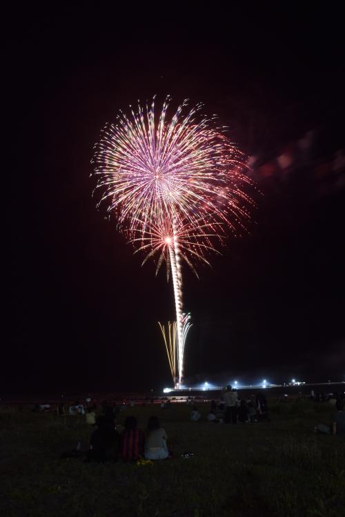 鴨川市民花火大会の打ち上げ花火の写真10