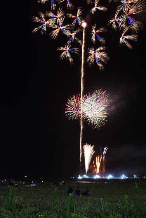 鴨川市民花火大会の打ち上げ花火の写真12