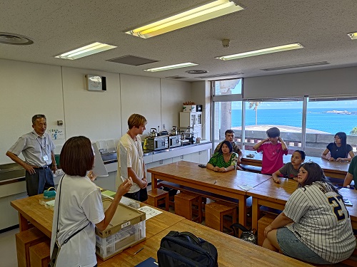 教育長も見学