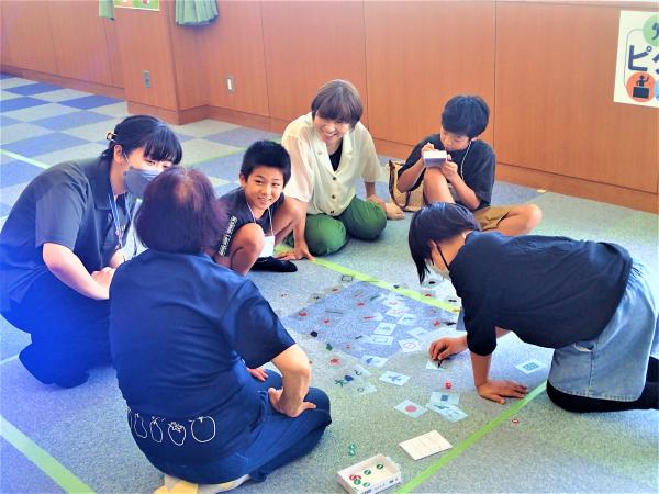 はじめましてのお友達とも和やかにゲームを楽しみました