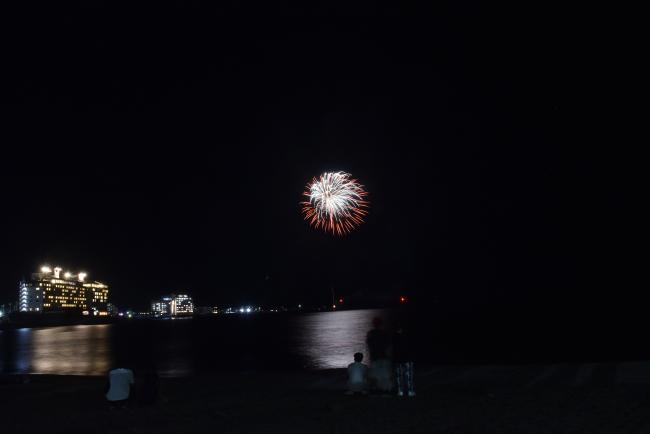 連夜の花火 IN 天津小湊の花火の写真3