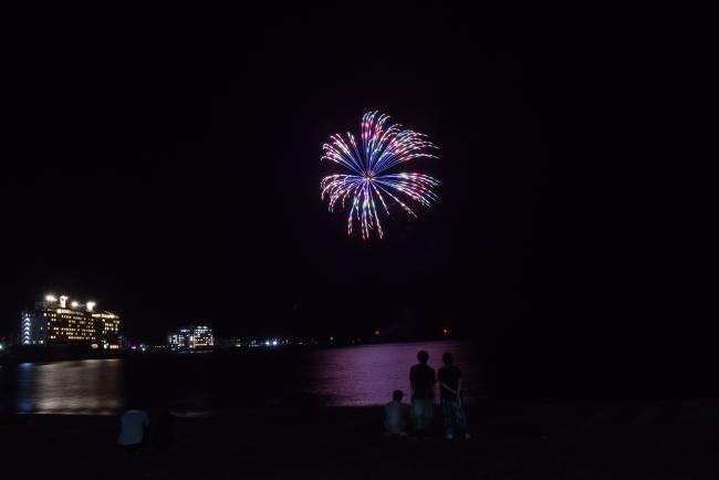 連夜の花火 IN 天津小湊の写真4
