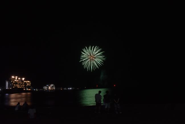 連夜の花火 IN 天津小湊の写真6