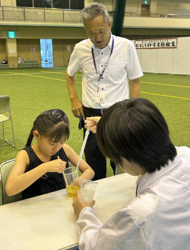 長狭高校実験の写真３