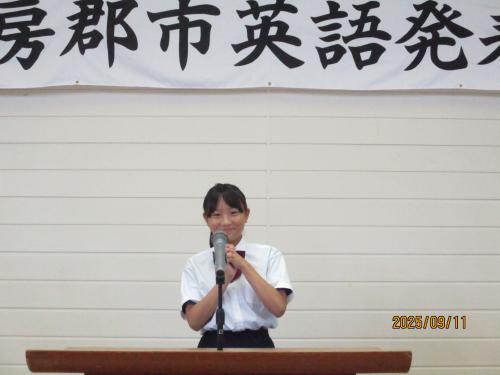 8年生女子の発表