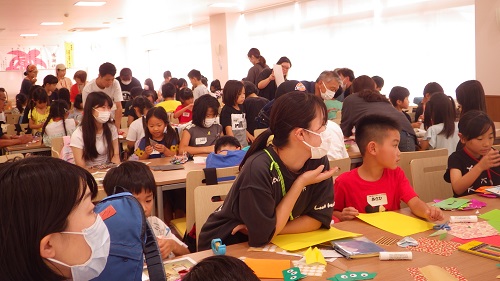 折り紙交換会の様子2