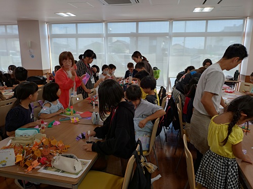 折り紙交換会の様子5