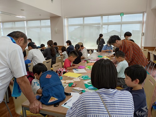 折り紙交換会の様子6
