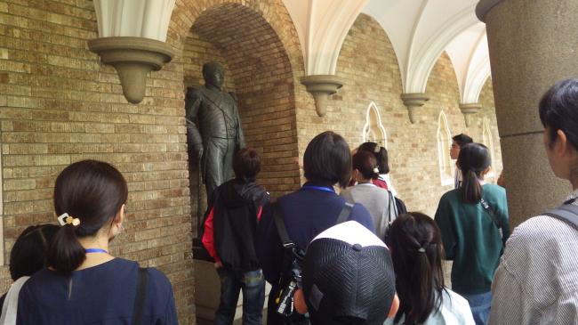 早稲田大学キャンパスツアー写真１