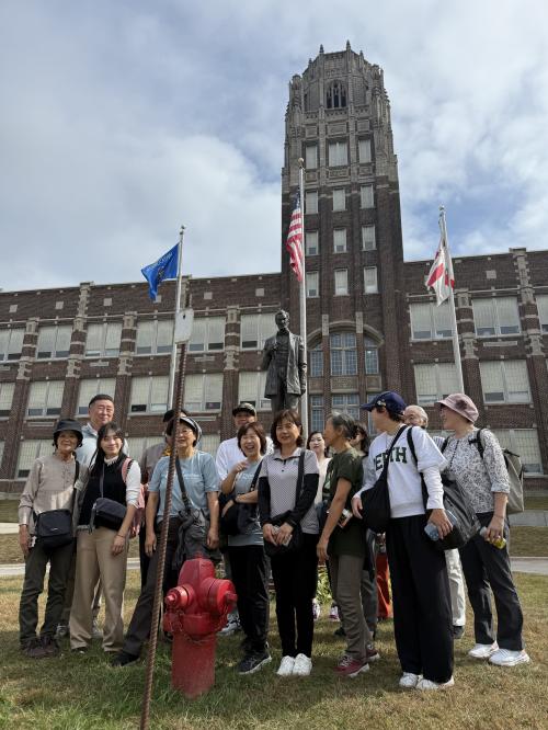 リンカーン高校見学