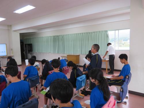 7年生男子の発表