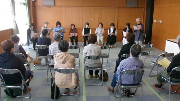 ボランティアによる朗読の様子４