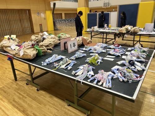 並べられた作品たち