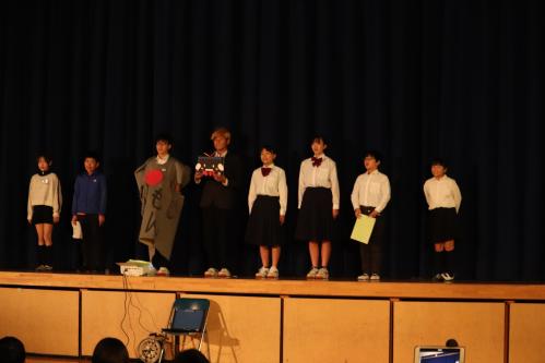 児童生徒会役員集合