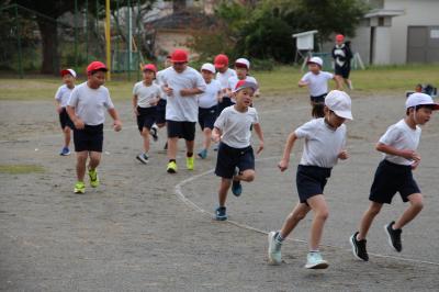 れんしゅうのようすに