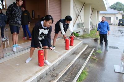 しょうかきをつかうくんれん